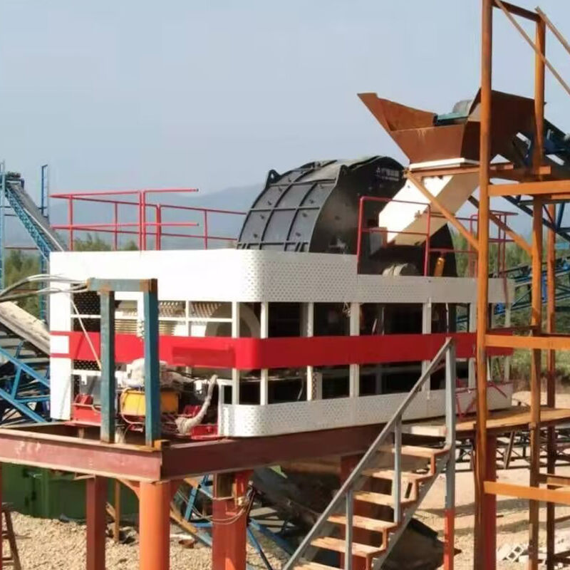 Electric Motor Mining Rock Crusher Capacity 50-500 Tons Per Hour Output 100T H Suitable For Large Scale Mining Operations